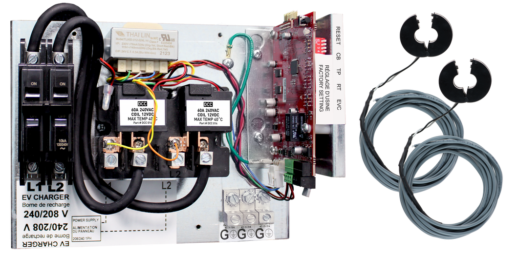 WRN-DCC-10-PCB-60A | EV Energy Management System | PCB Electronic Components for DCC-10-BOX, 60A Breaker included