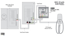 Load image into Gallery viewer, WRN-DCC-10-60A | EV Energy Management System | 240/208V, 60A breaker included, Max 200A