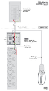 WRN-DCC-11-PCB-50A | EV Energy Management System | PCB Electronic Components for DCC-11-BOX, 50A Breaker included