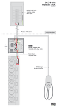 Load image into Gallery viewer, WRN-DCC-9-30A | EV Energy Management System | Splitter Box 120/240-208V, 30A breaker, Max 125A